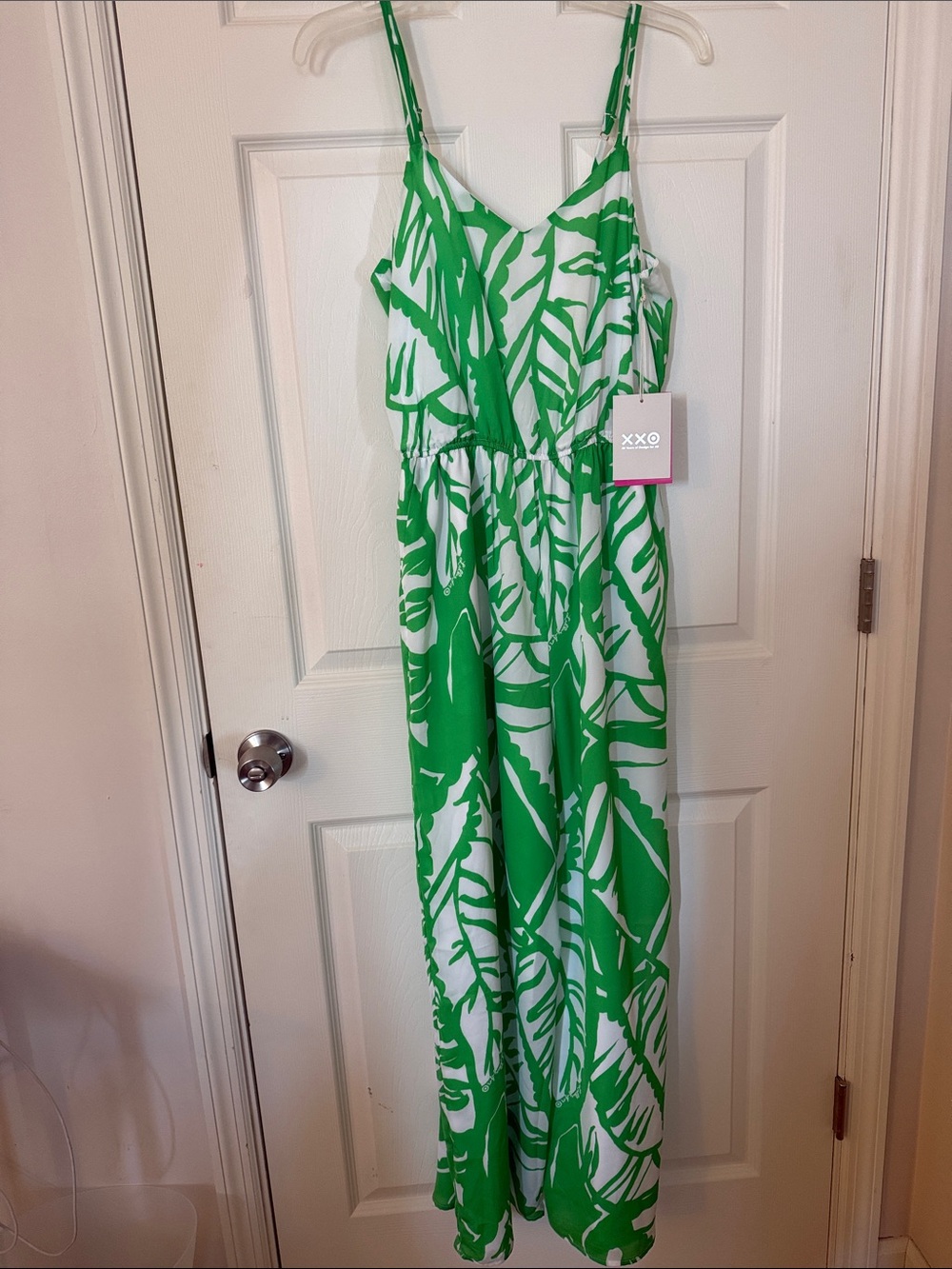 Lilly Pulitzer for Target Green Leaf-Print One-Piece Jumpsuit